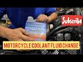 YAMAHA VMAX COOLANT FUILD CHANGE. STEP BY STEP