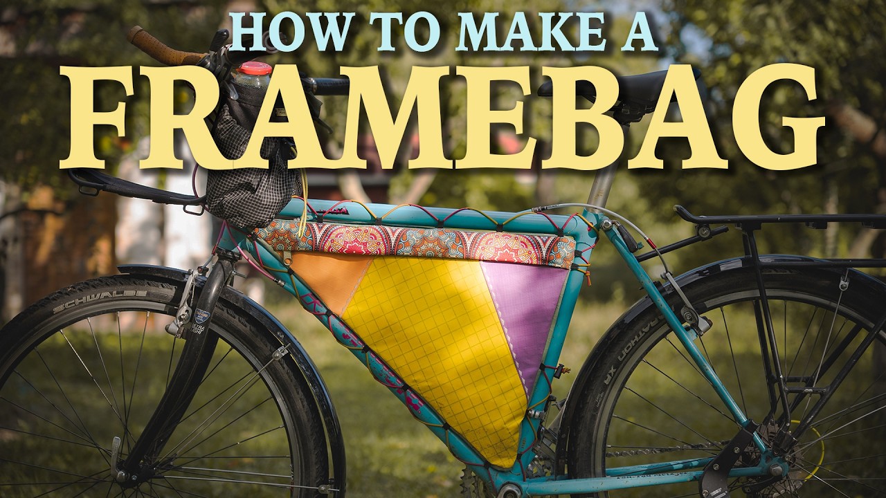 The Making of a Bikepacking Frame Bag - YouTube