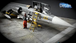 Full Build Kinetic F-104G Starfighter 1/48
