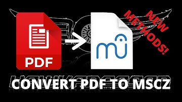 2025 | How to convert PDF to mscz *FOUR DIFFERENT METHODS*