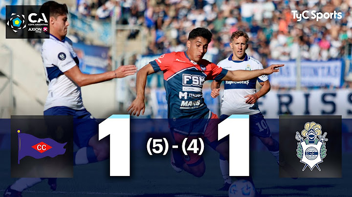 Central Córdoba (R) 1 (5) - (4) 1 Gimnasia y Esgrima (LP) | Copa Argentina 2025 | 16avos de final