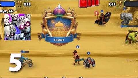 Castle Crush - Gameplay Walkthrough Part 5 - Castle 3 Unlocked (ANDROID/IOS)