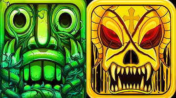 Temple Run 2 Blazing Sands VS Temple Subway Run Android iPad iOS Gameplay HD