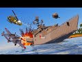 Realistic battleship destruction  teardown