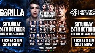 Darren Till's Gorilla Promotions Fight Night Bolton | Free & Live Boxing on Gorilla Youtube