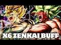 PROVIAMO BROLY LF CON X6 ZENKAI BUFF E BARDOCK SSJ! Dragon Ball Legends