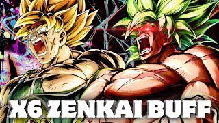 PROVIAMO BROLY LF CON X6 ZENKAI BUFF E BARDOCK SSJ! Dragon Ball Legends