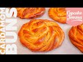 Fluffy Cardamom Bun Recipe & Tutorial | Cupcake Jemma