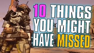 Borderlands 3 | 10 Things You Might Have Missed (Unreal Tech Demo)