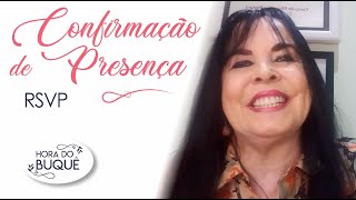 Confirmação de Presença - RSVP - Hora do Buquê - Fátima Ziegler