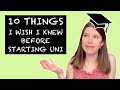 10 THINGS I WISH I KNEW BEFORE STARTING UNI | some words of reassurance for my fresher self