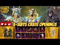 New X-Suit Crate Openings |Anukhara X-Suit | Golden Pharoh X-Suit | Iridescence X-Suit | PUBG MOBILE