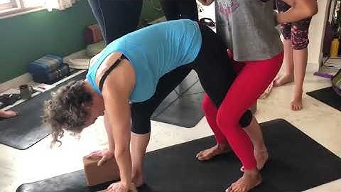 YTT - Assist in Pyramid Pose