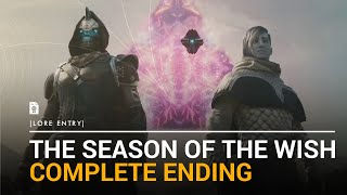 Destiny 2 Lore - Season of The Wish FINALE, Story and & Exodus Program?