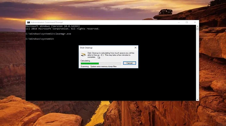 How To Run Disk Cleanup From Command Prompt