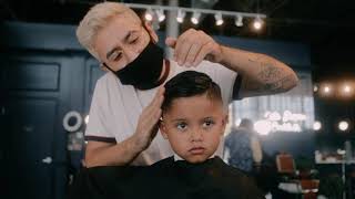 Fresh Skin Fade With Hard Part Haircut - Cool Kids Haircut In One Of The Top Barbershops