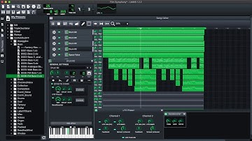 LMMS is a free, open source, multiplatform digital audio workstation.