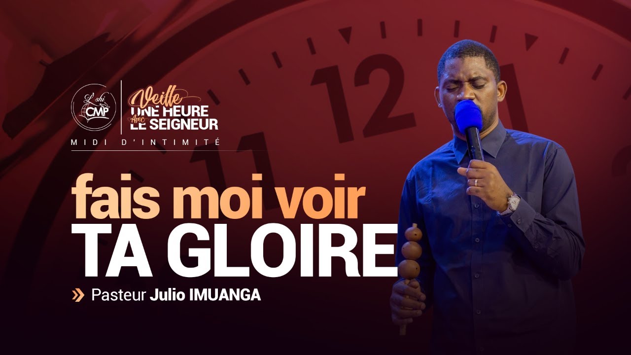 Veille une heure avec le Seigneur | Lundi 9 Mars| Pasteur Julio IMUANGA