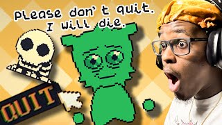 IF YOU QUIT THIS GAME YOUR PET WILL DIE | Bitbuddy