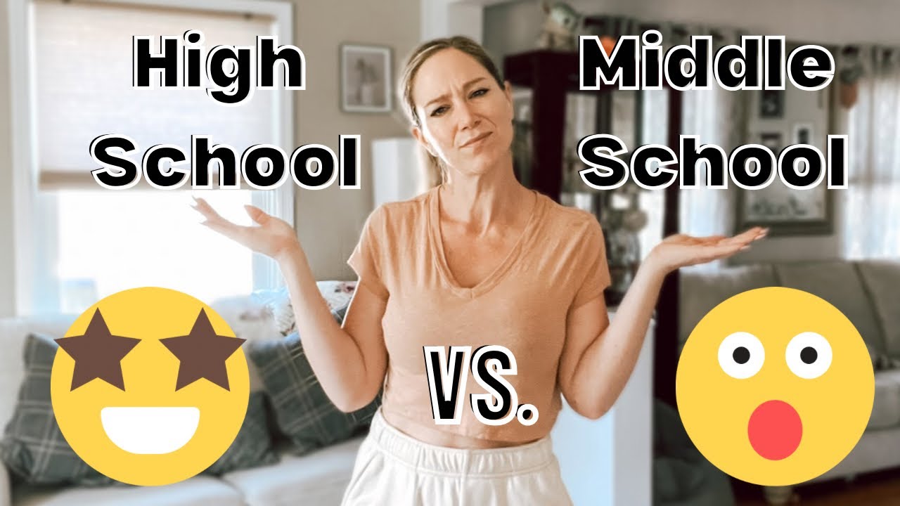 high school vs middle school essay