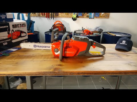 NEW Husqvarna 120i Battery Chain Saw UNBOXING