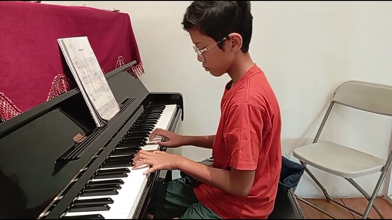 Doc-Sebastian, Sudirman, Grade 1 Minuet In G - Joseph Haydn, Sabtu 17 Januari 2026