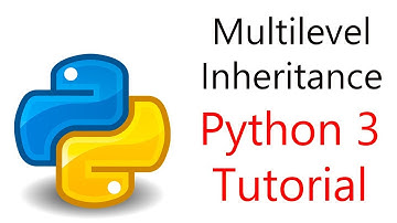 #17 Python Programming - Multilevel Inheritance