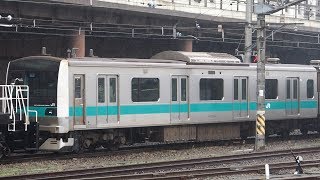 2020/06/01 【入換】 E233系 マト15編成 大宮総合車両センター | JR East: E233 Series MaTo 15 Set at Omiya