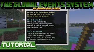 The Global Events System [ADDON] [TUTORIAL]
