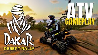 Dakar Desert Rally ATV Gameplay | SPORT & PROFESSIONAL ATV MODE! | PS5 screenshot 3