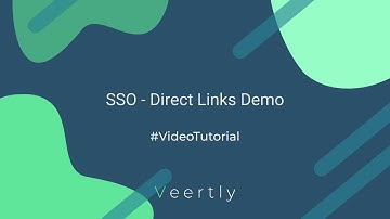 SSO - Direct Links Demo (Veertly Tutorial)