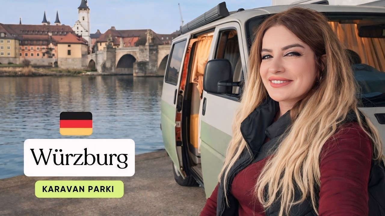 Almanya’da Kaldığım EN Güzel Karavan Parkı! 🇩🇪| Würzburg Keşfi