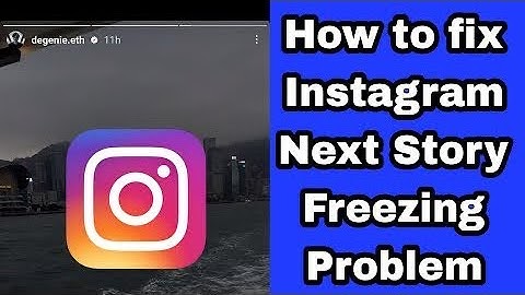 How to Fix Instagram Story Freezing Problem | Instagram Next Story Freezing in iOS | 2025