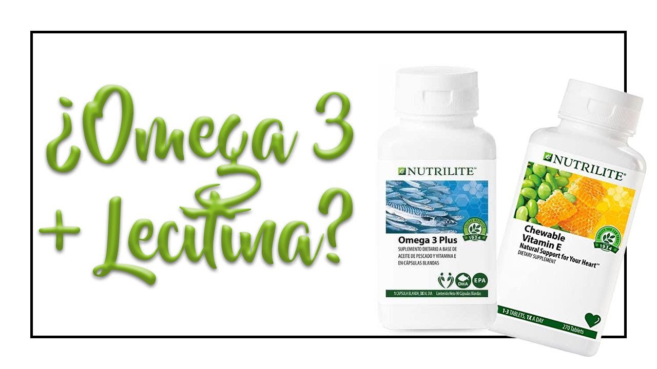 Se puede tomar Lecitina y Omega? - Leslie Delgado - YouTube