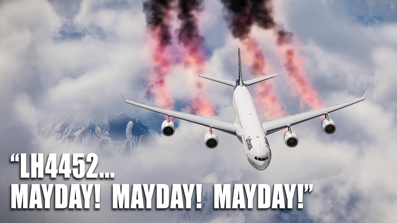 Airbus A346 | All Engines Quit | Toliss XP12 Ortho