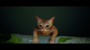 Stray Cat falls off a cliff - 2nd cut scene