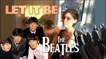 [THE BEATLES ON CELTIC HARP] ▷Let it be - Harp cover by Helga Harper - 23-string harp