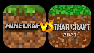 Minecraft PE VS AtharCraft 2021 (Game Comparison)