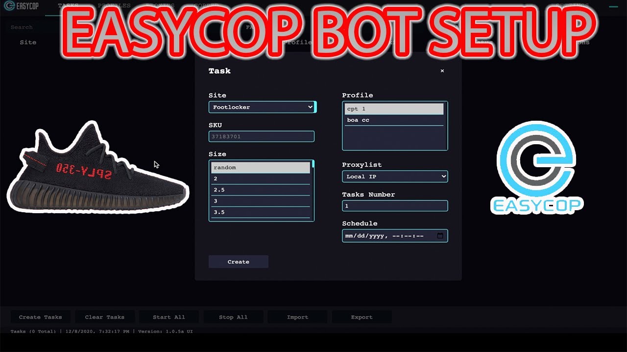 Easy Cop Bot Guide | - YouTube