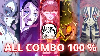 100% TOD for Every Character 💥 Demon Slayer Hinokami Chronicles | TOD Combos 💥 รวมคอมโบ 100% ทุกตัว