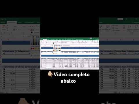 Planilha de folha