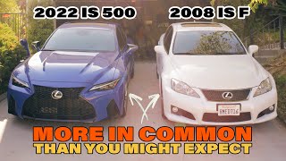 How Much Lexus IS F Is in the New IS 500: Explained