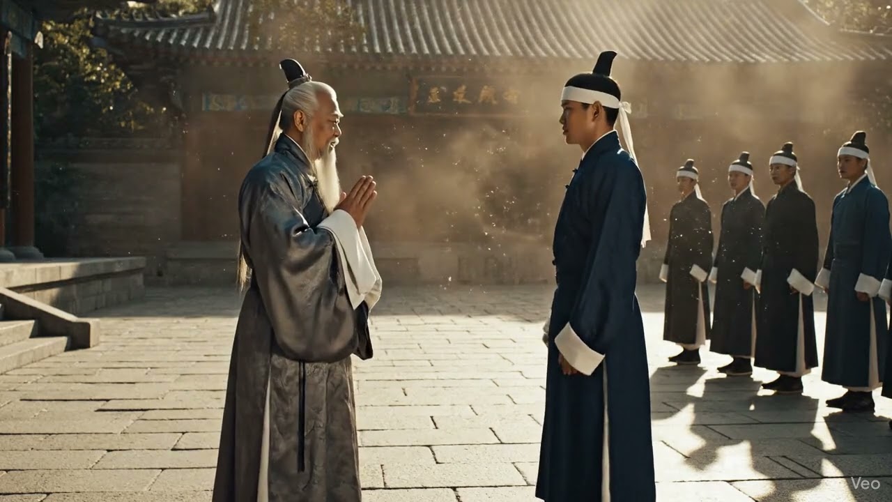 Ujian Murid Senior Kungfu oleh Sang Guru Besar