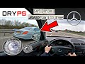 Mercedes-Benz E 200 W211 - TOP SPEED on AUTOBAHN - 4K POV