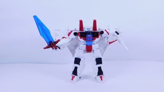 Transformers Shattered Glass Starscream Stop Motion