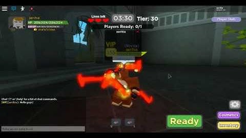 Solo Tier 30 Roblox Dungeon Quest Boss Raids