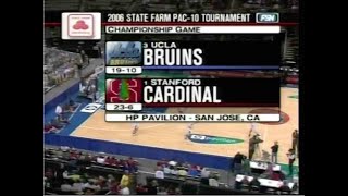 Women's Basketball Pac 10 Tournament Final 2006 - UCLA vs Stanford - UCLA wins