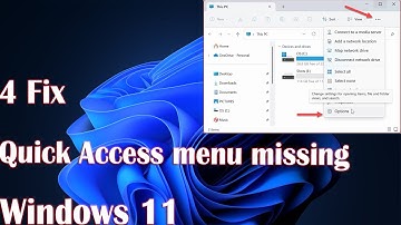 4 Fix Quick Access menu missing in Windows 11