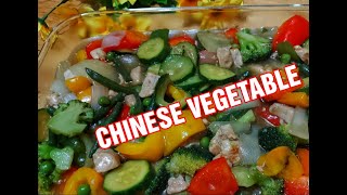 Chinese Chiken Vegetable curry।চাইনিজ সবজি ।