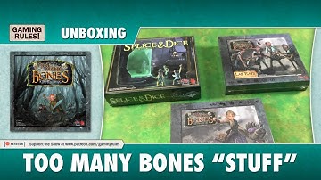 Too Many Bones expansions - Unboxing